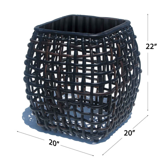 Dynasty Side Table with Glass