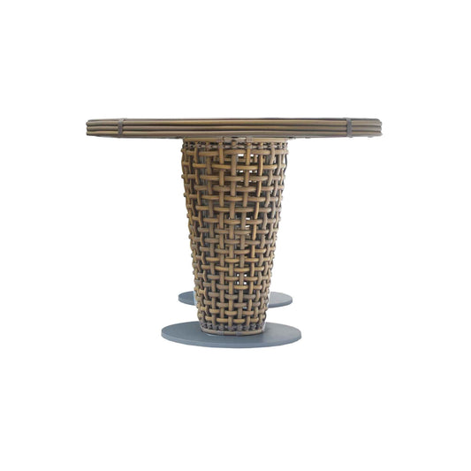 Dynasty Oval Dining Table with Glass