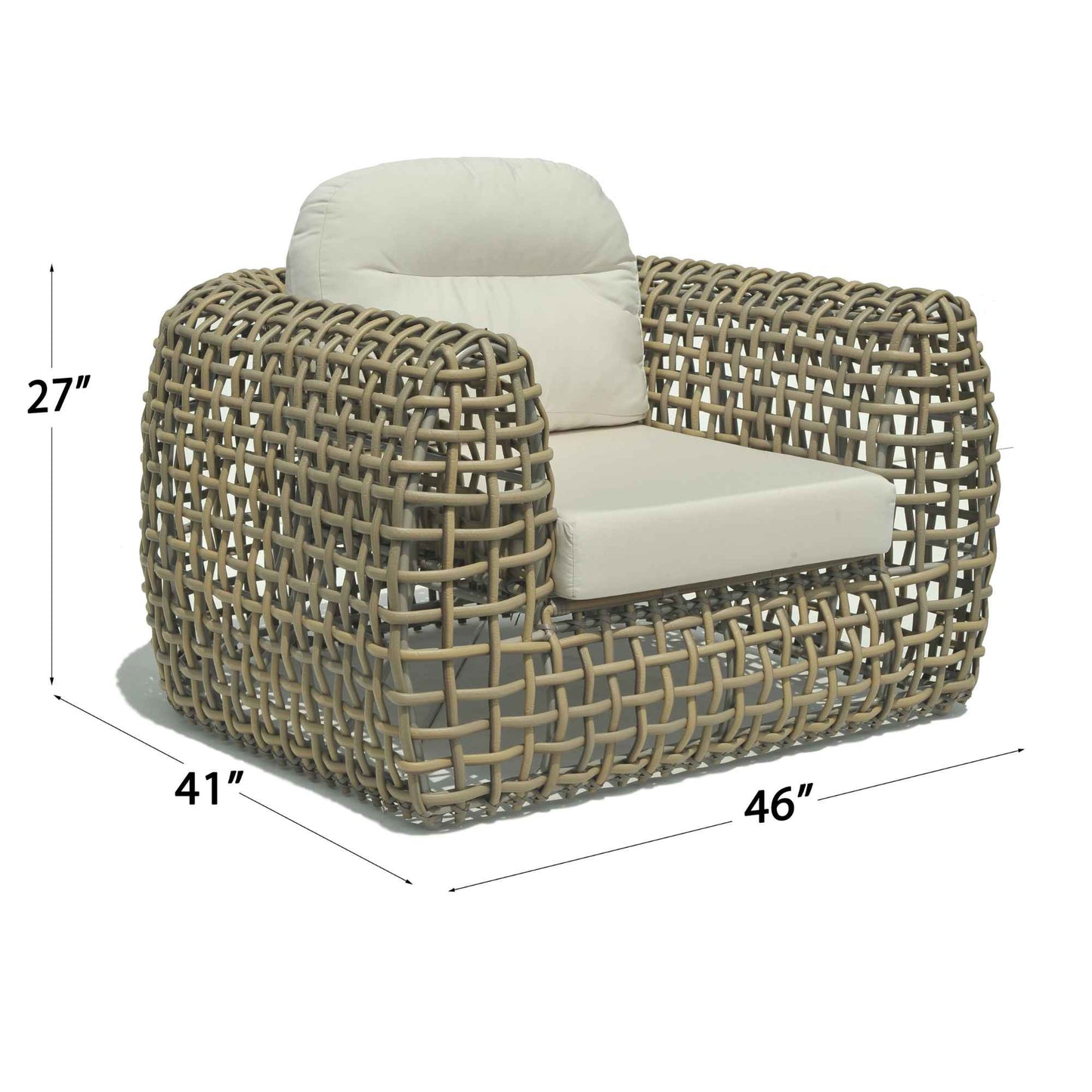 Dynasty 5-Piece Seating Set with Sunbrella Cushion