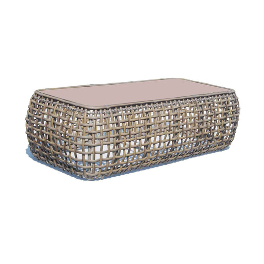 Dynasty Coffee Table with Glass