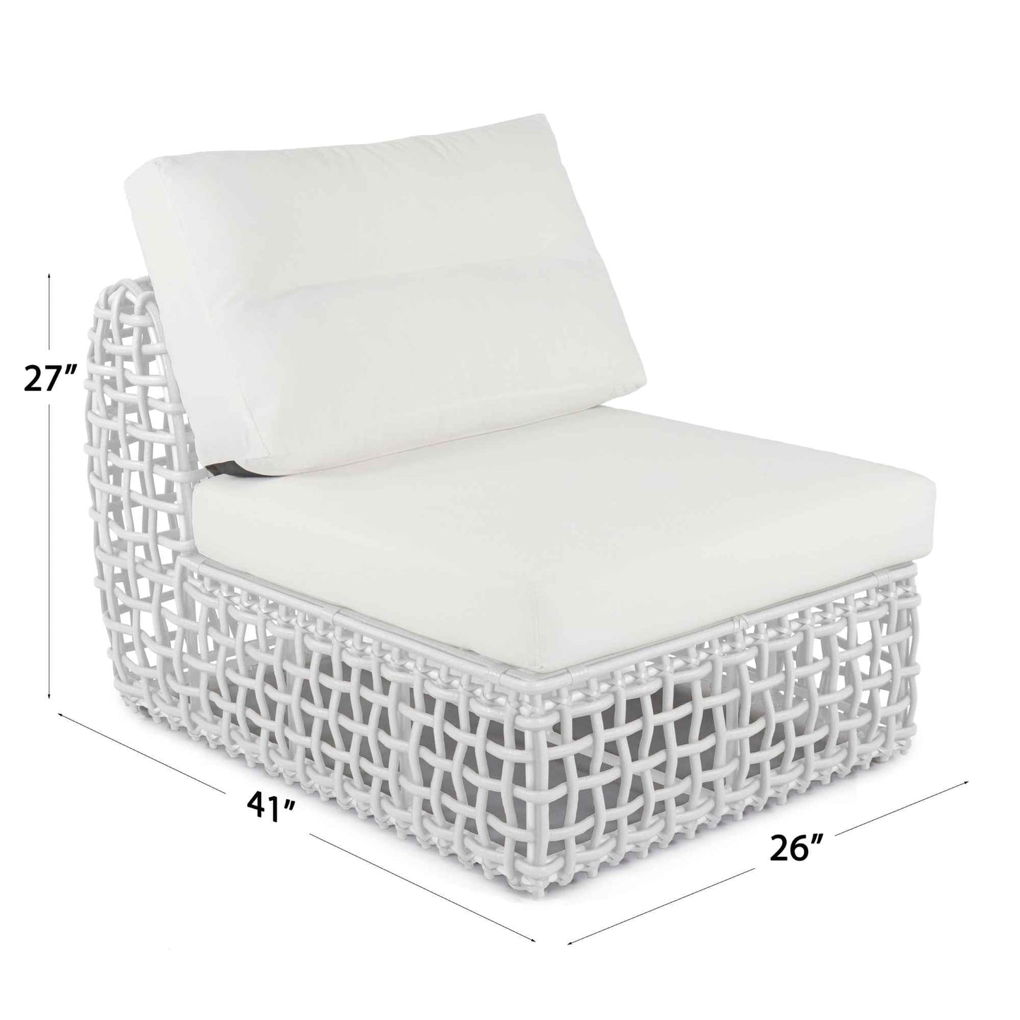 Dynasty Modular Center with Sunbrella Cushion