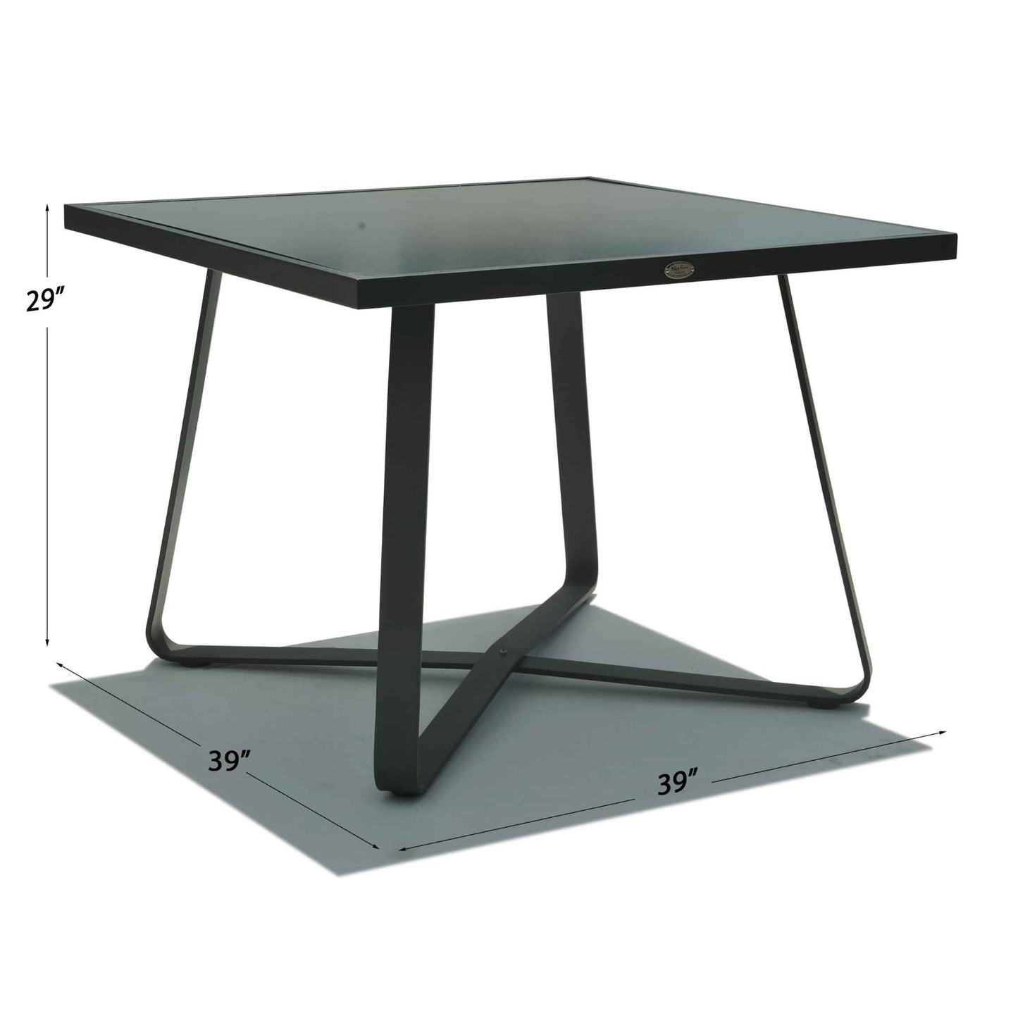 Horizon 5-Piece Dining Set with Sunbrella Cushions
