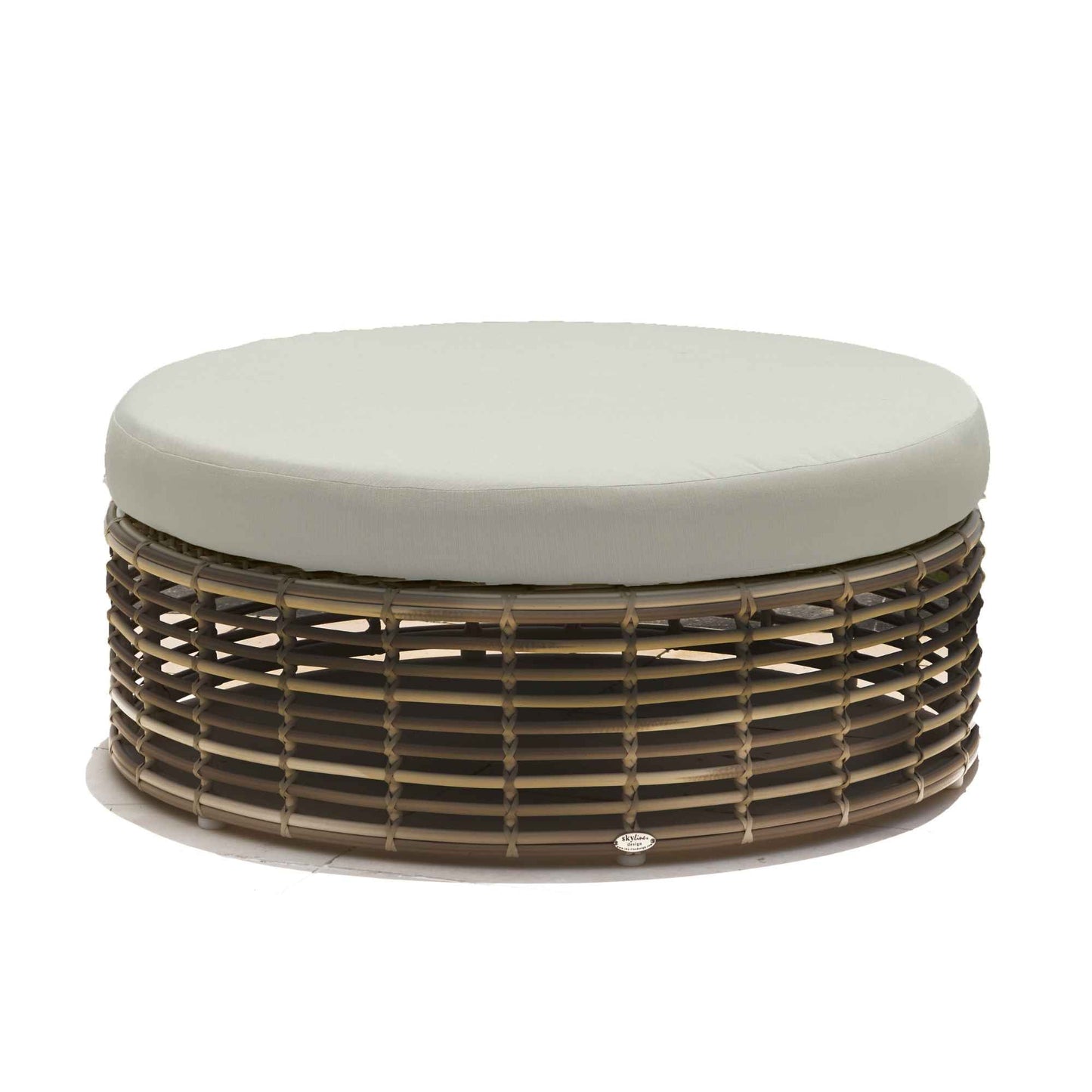 Halo Ottoman with Sunbrella Cushions