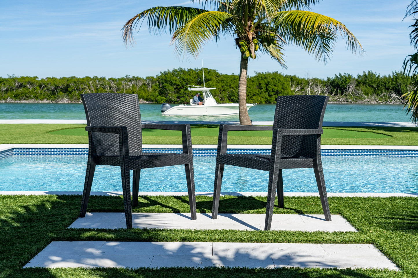 Montana 5-Piece Dining Set-Anthracite