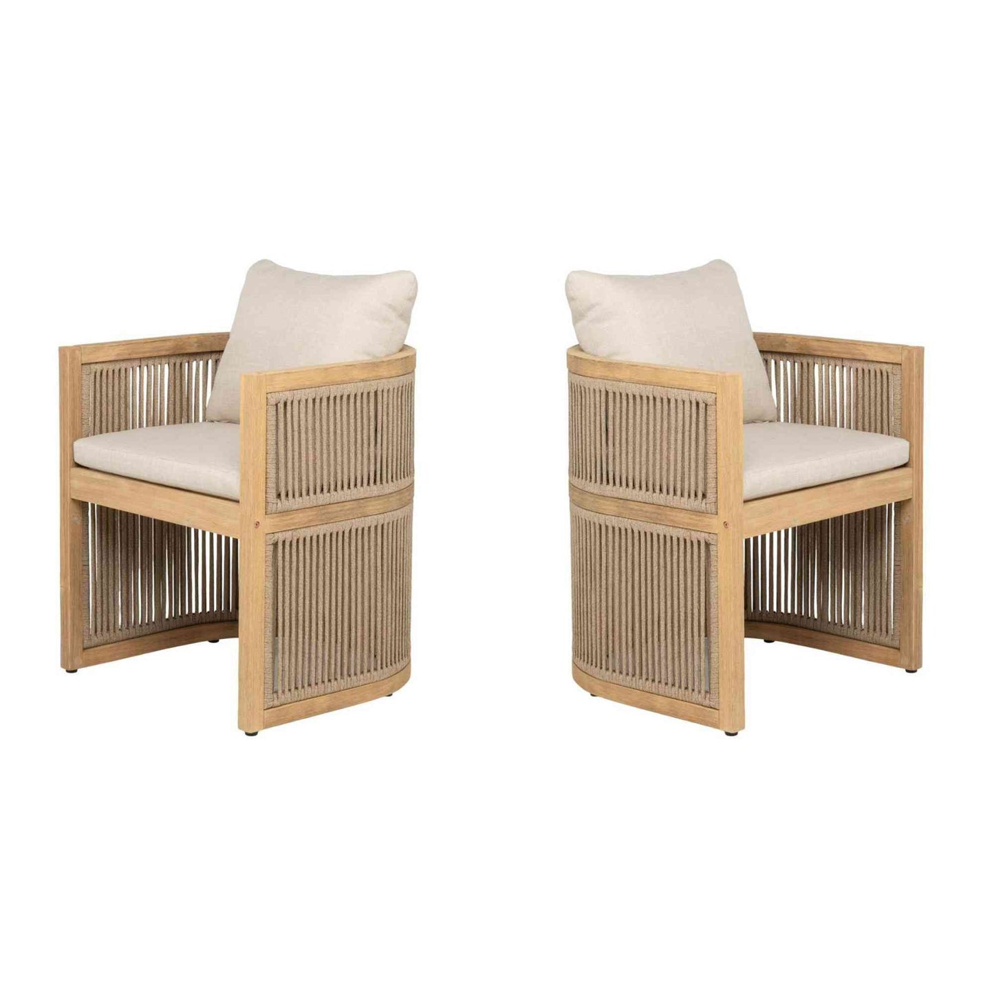 Panama Jack Cabo 5-Piece Barrel Round Dining Set