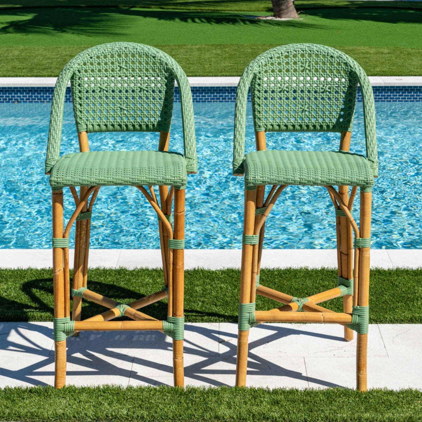 Panama Jack Set 2 Chloe Counter Stools
