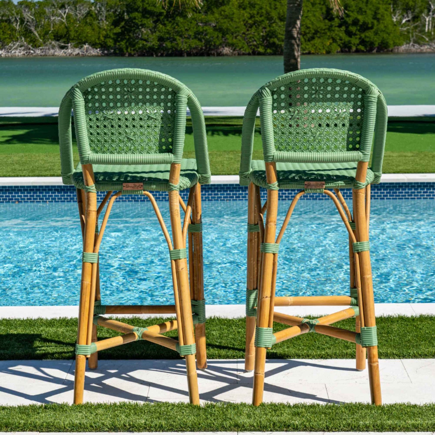 Panama Jack Set 2 Chloe Counter Stools