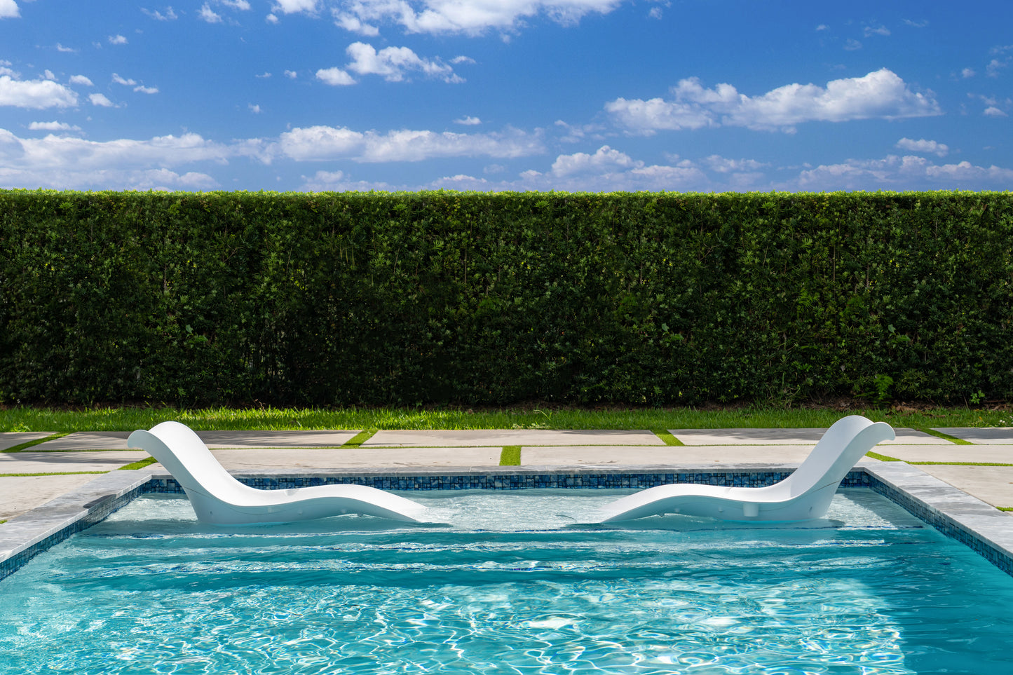 Panama Jack Wave In Pool Chaise Lounger (Set of 2)