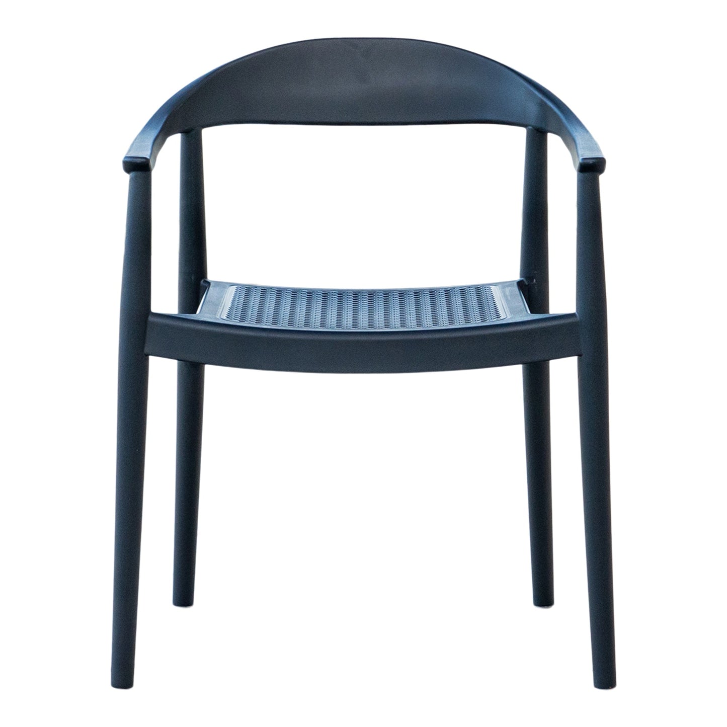 Kennedy Set of 2 Stackable Armchair-Anthracite