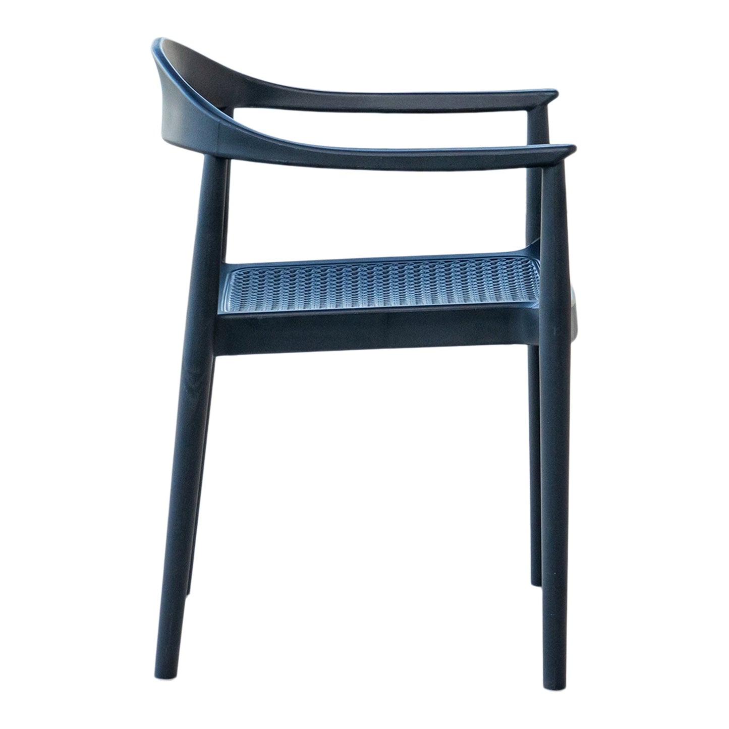 Kennedy Set of 2 Stackable Armchair-Anthracite