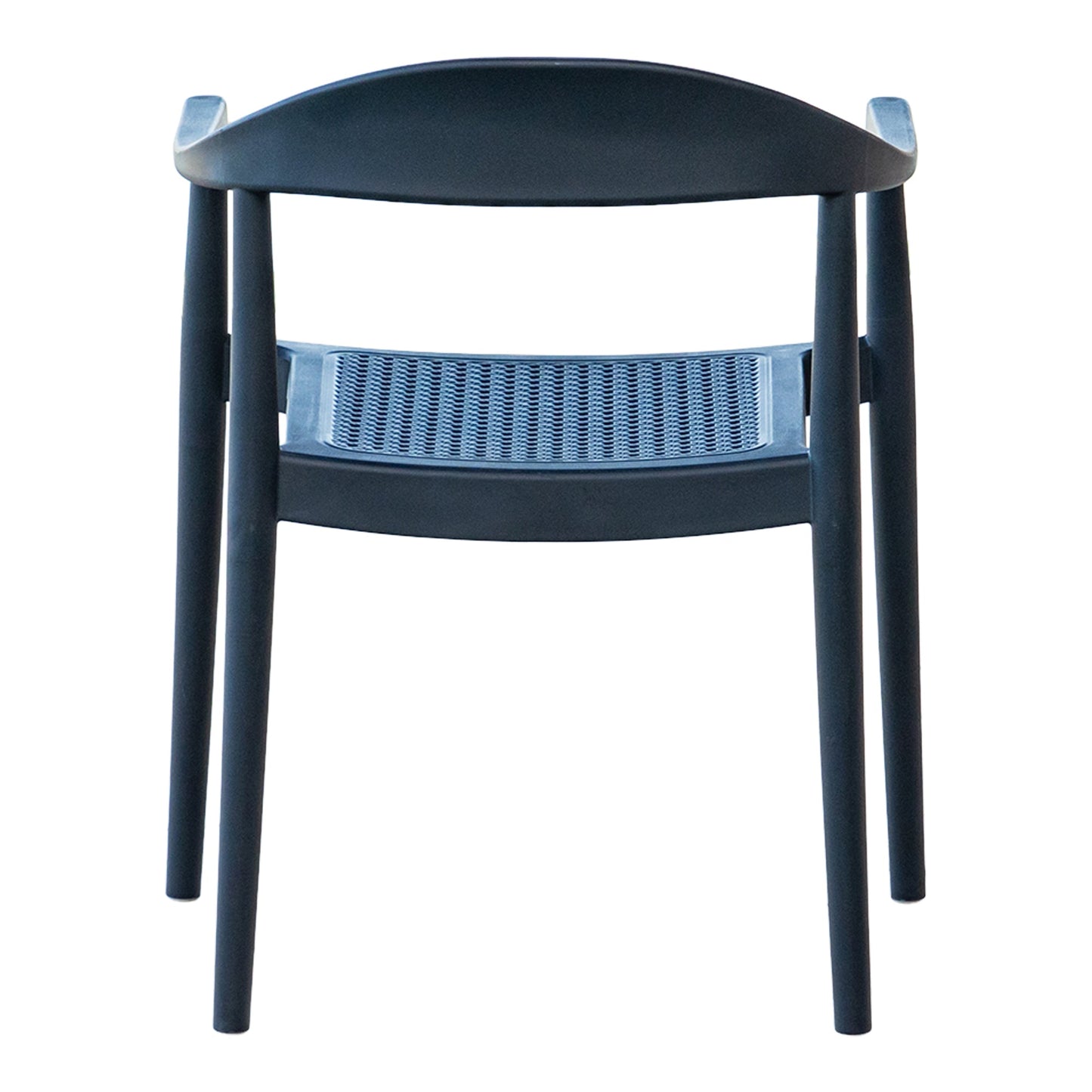 Kennedy Set of 2 Stackable Armchair-Anthracite
