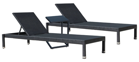 Panama Jack Onyx 3-Piece Chaise Lounge Set